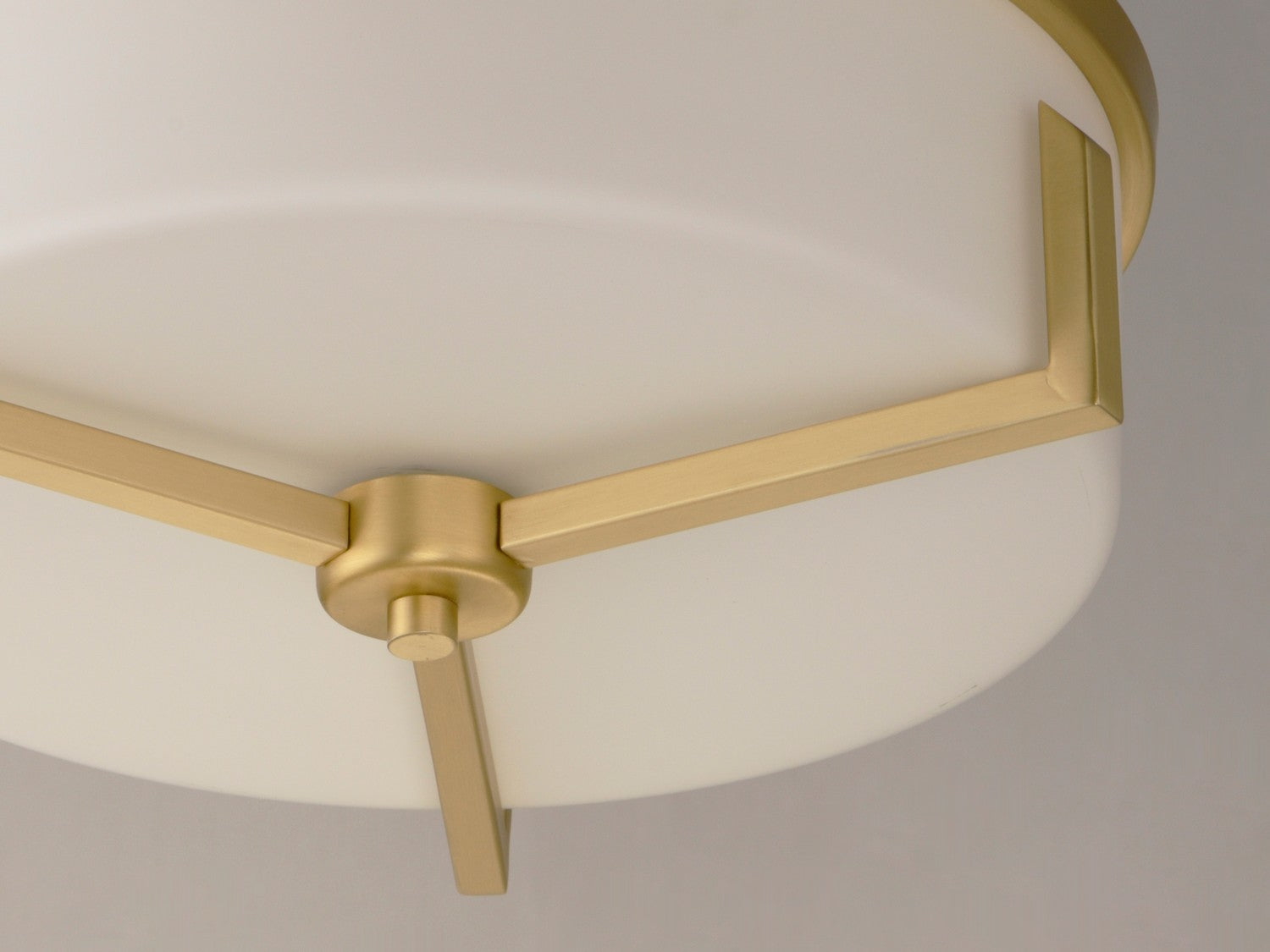 Maxim - 21280SWSBR - Three Light Flush Mount - Dart - Satin Brass