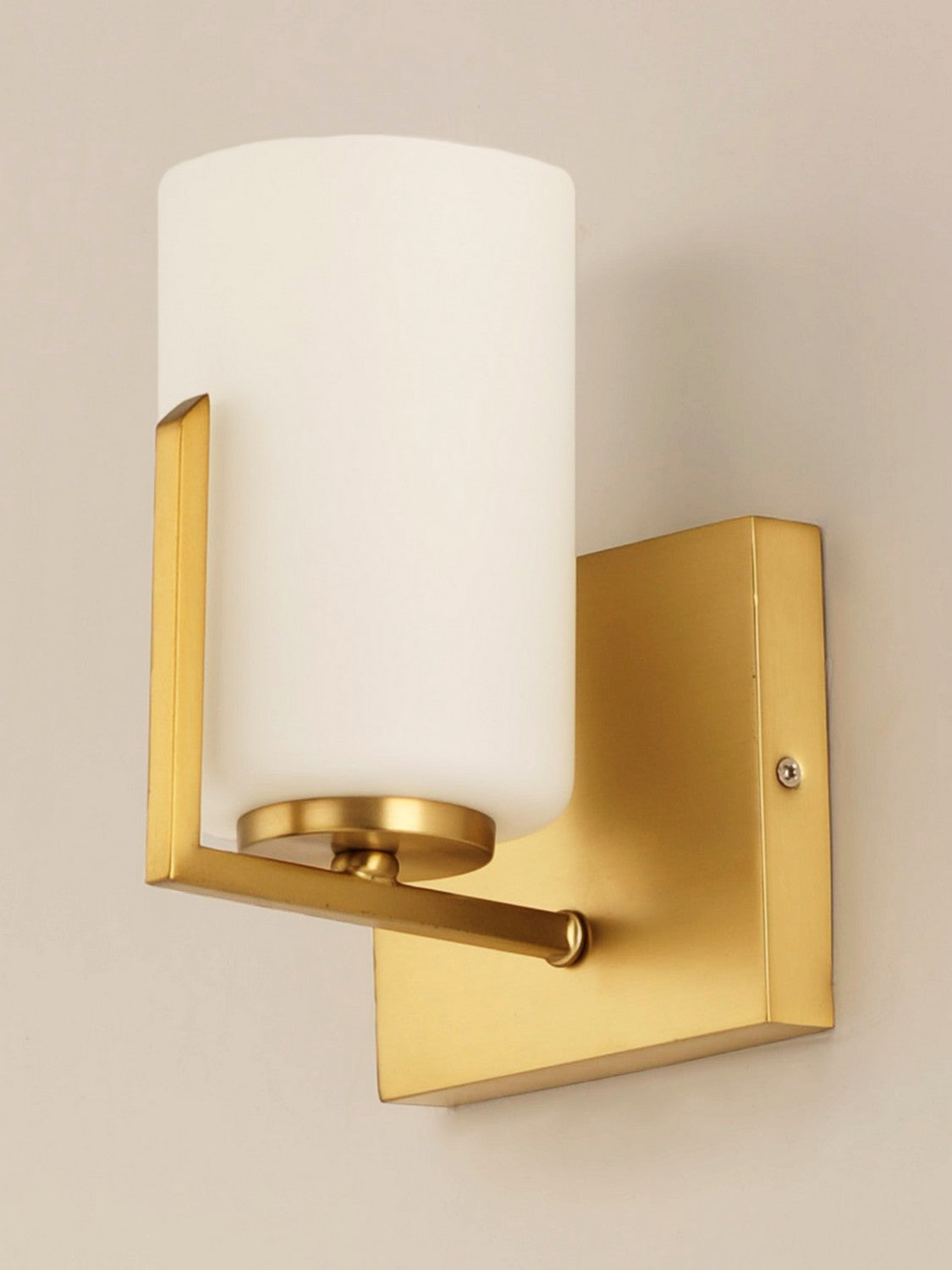 Maxim - 21281SWSBR - One Light Wall Sconce - Dart - Satin Brass