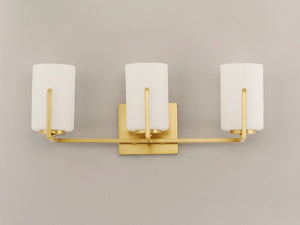 Maxim - 21283SWSBR - Three Light Bath Vanity - Dart - Satin Brass