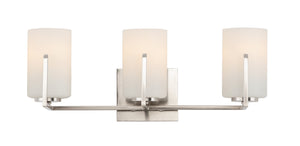 Maxim - 21283SWSN - Three Light Bath Vanity - Dart - Satin Nickel