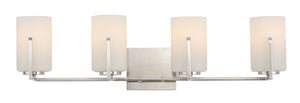 Maxim - 21284SWSN - Four Light Bath Vanity - Dart - Satin Nickel