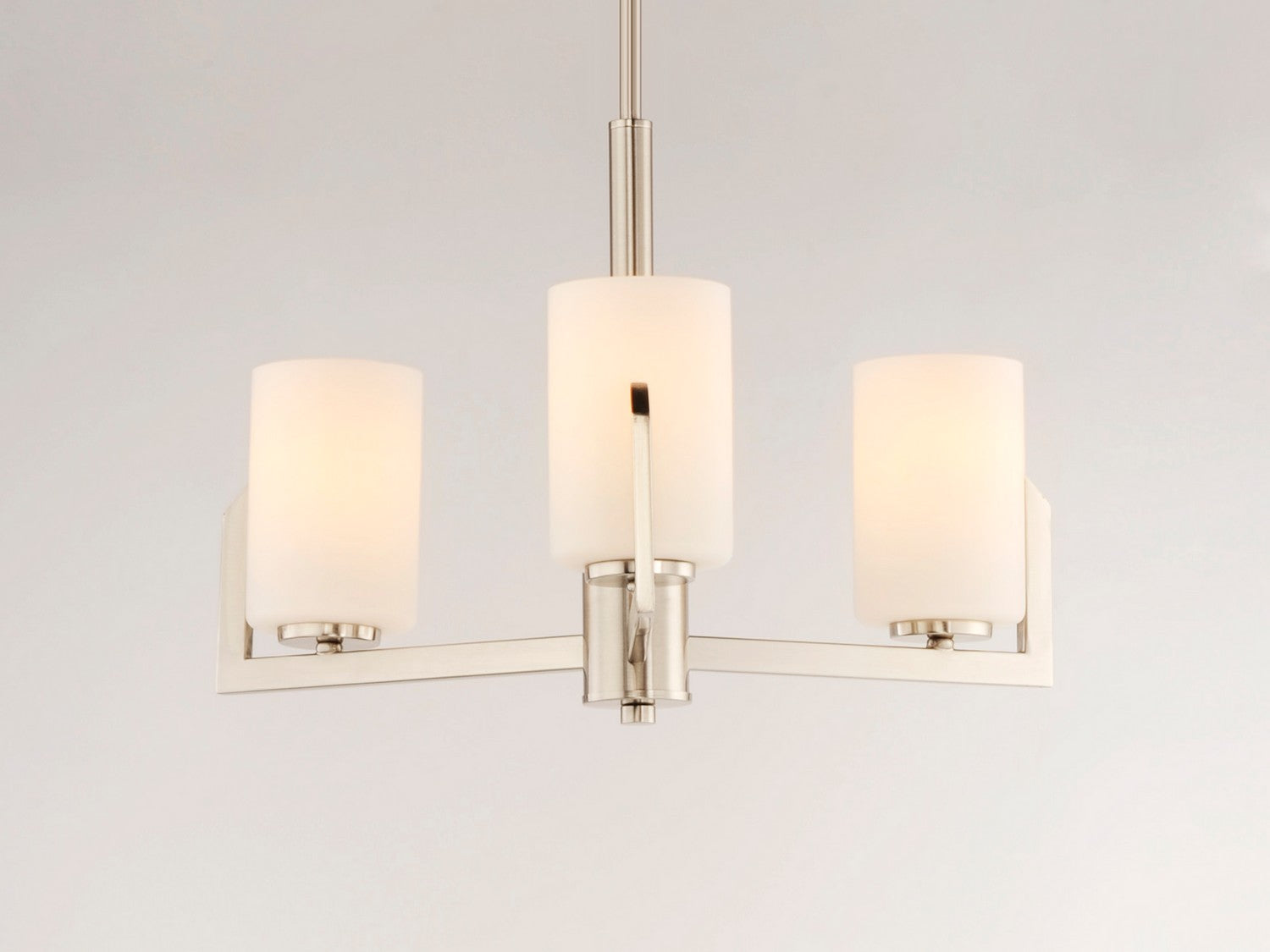 Maxim - 21285SWSN - Three Light Chandelier - Dart - Satin Nickel