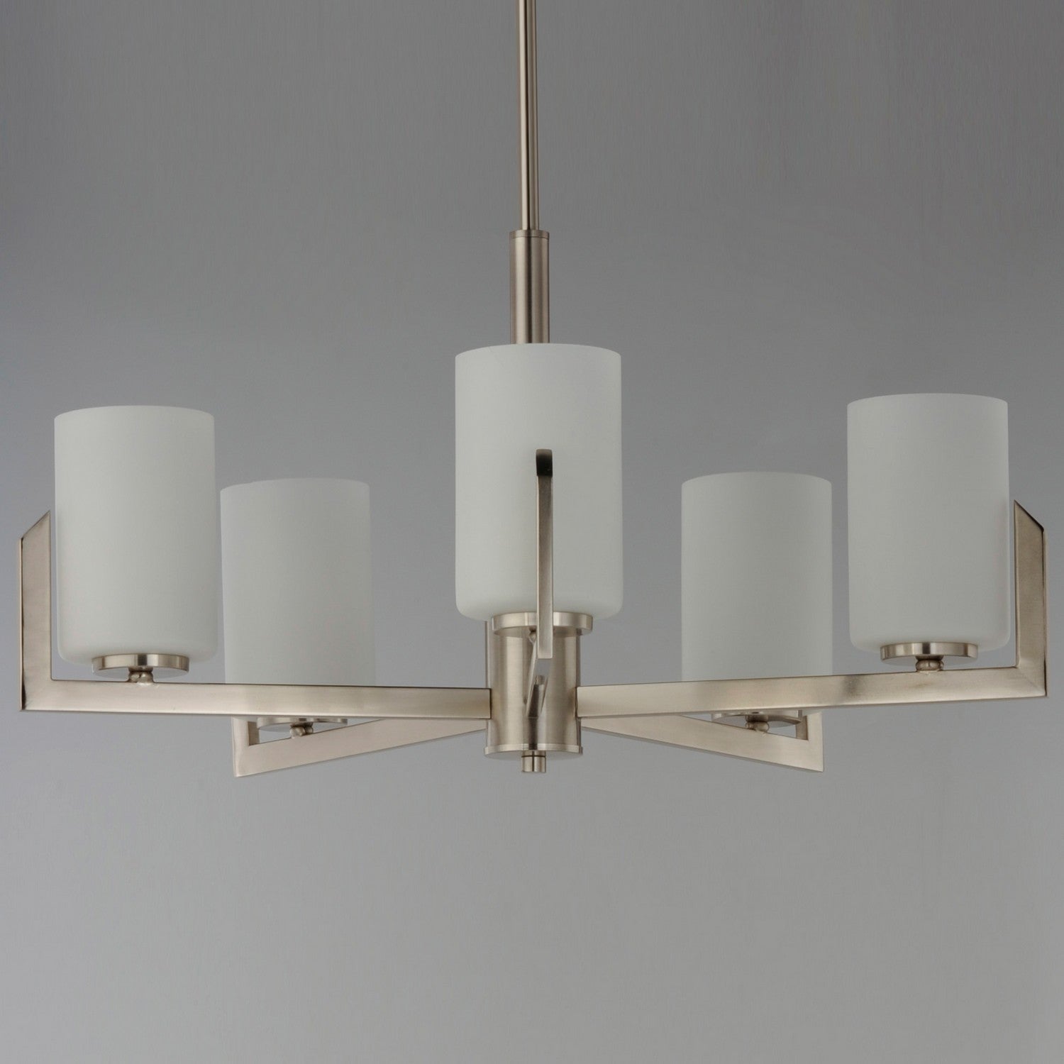 Maxim - 21286SWSN - Five Light Chandelier - Dart - Satin Nickel