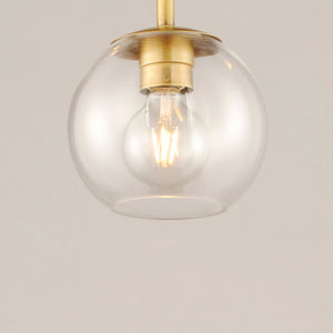 Maxim - 38414CLNAB - Four Light Pendant - Branch - Natural Aged Brass