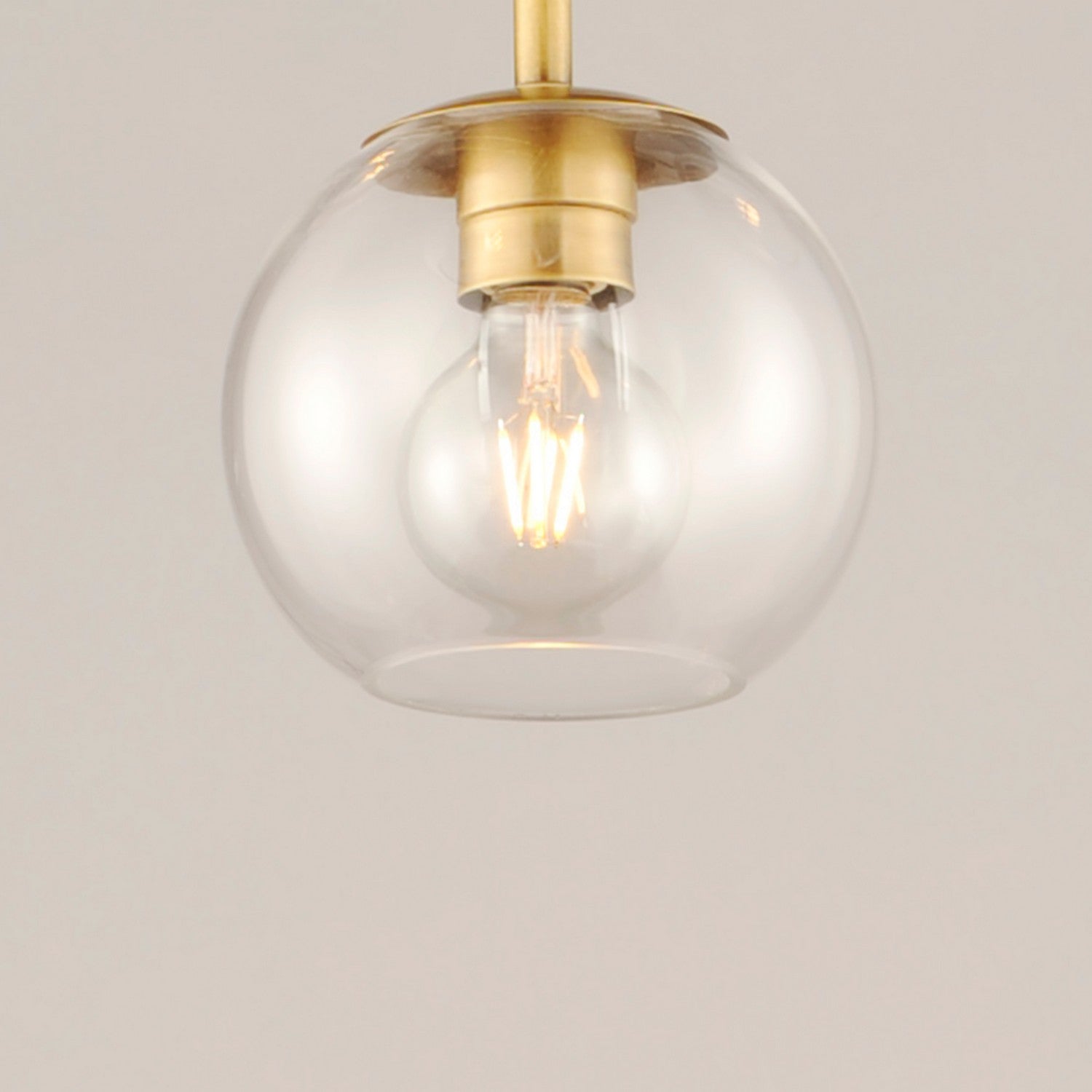 Maxim - 38419CLNAB - One Light Pendant - Branch - Natural Aged Brass