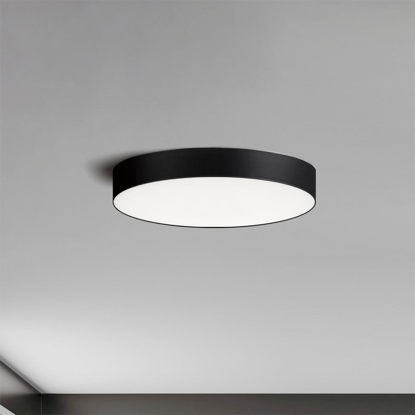 Maxim - 57660WTBK - LED Flush Mount - Trim - Black