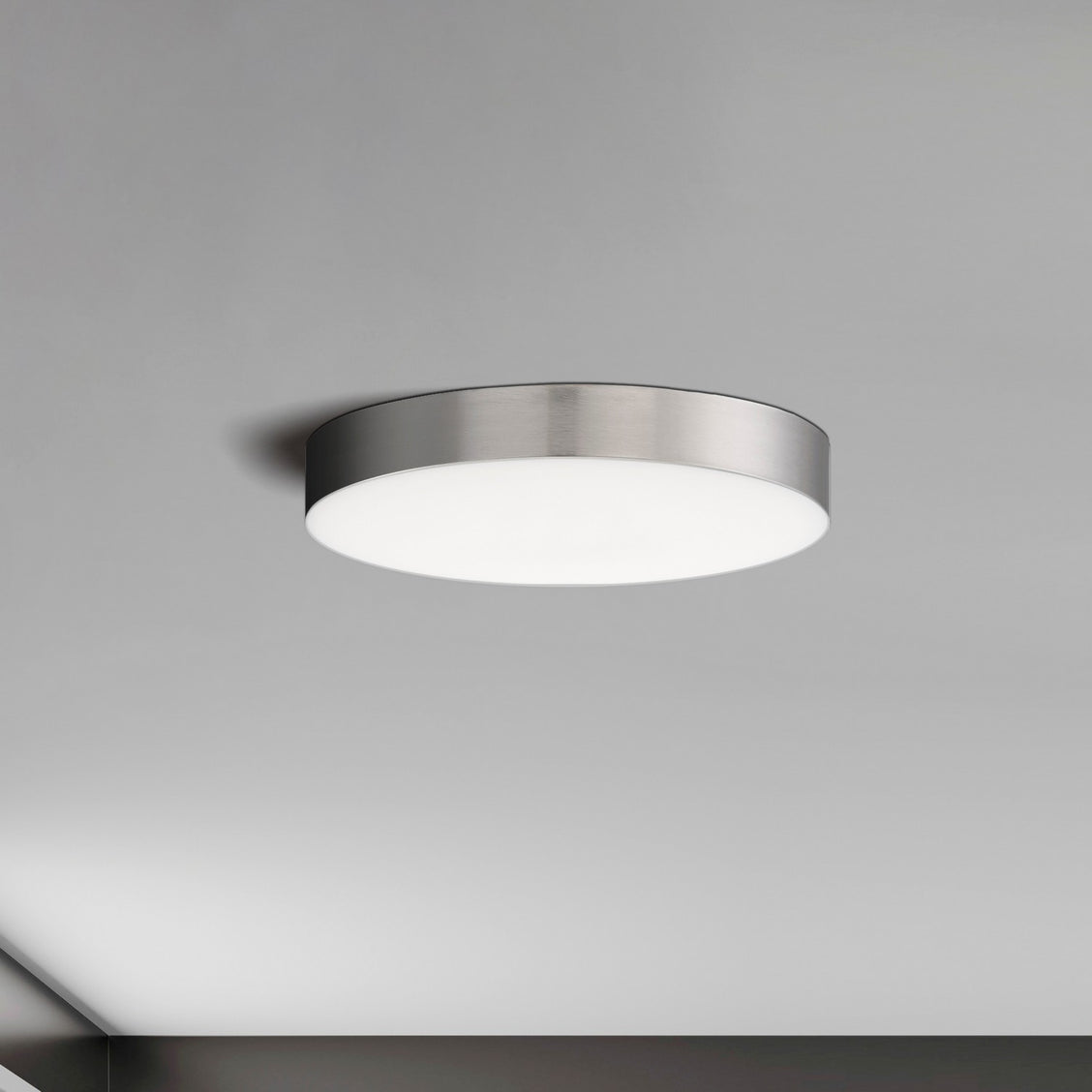 Maxim - 57660WTSN - LED Flush Mount - Trim - Satin Nickel