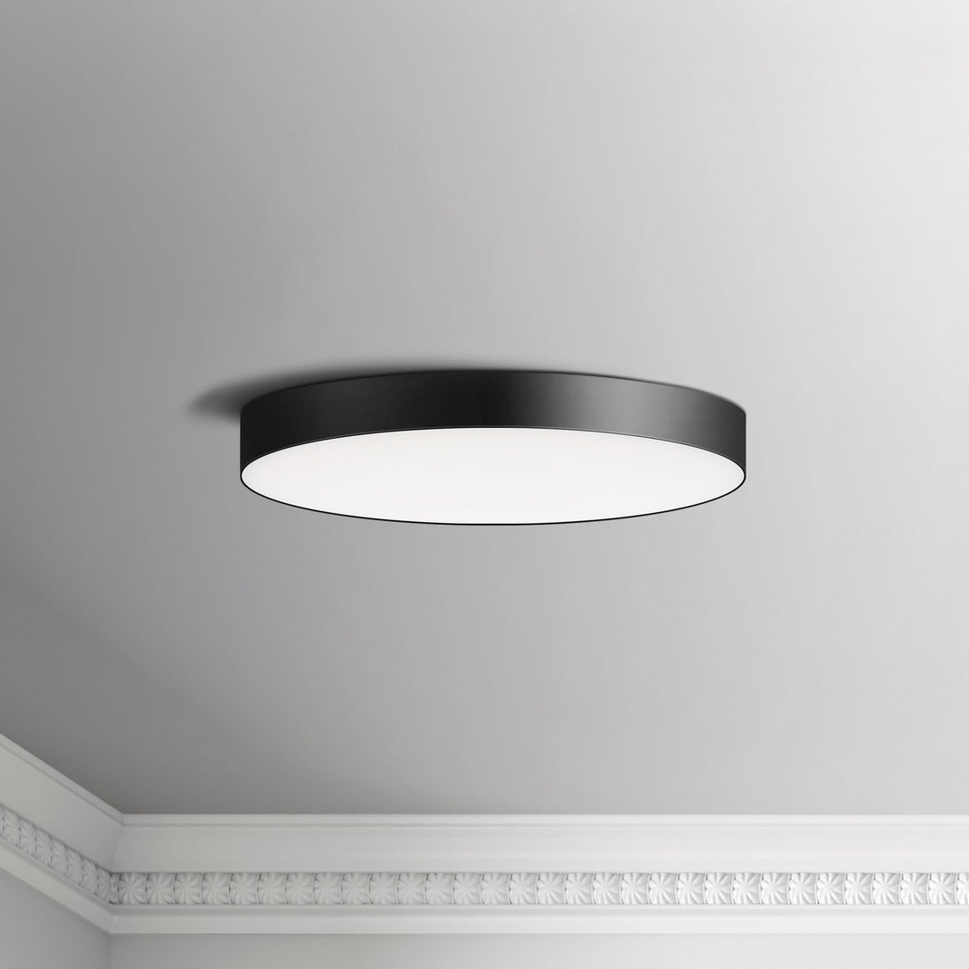 Maxim - 57662WTBK - LED Flush Mount - Trim - Black