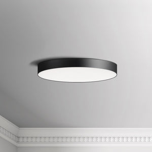 Maxim - 57662WTBK - LED Flush Mount - Trim - Black