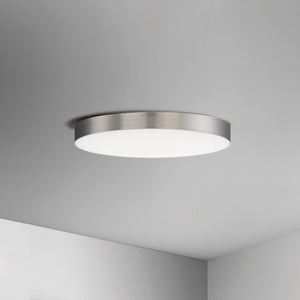 Maxim - 57662WTSN - LED Flush Mount - Trim - Satin Nickel