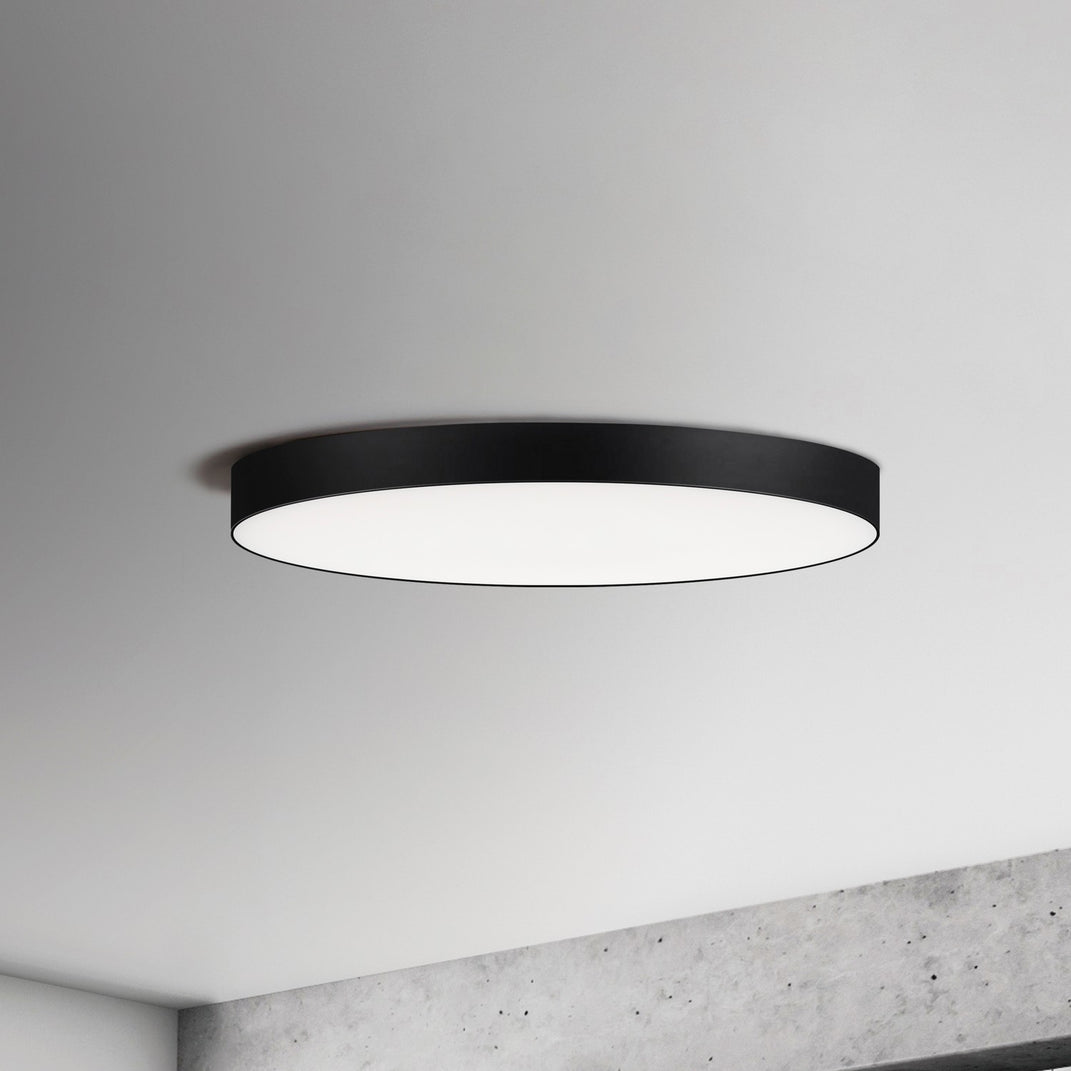 Maxim - 57663WTBK - LED Flush Mount - Trim - Black