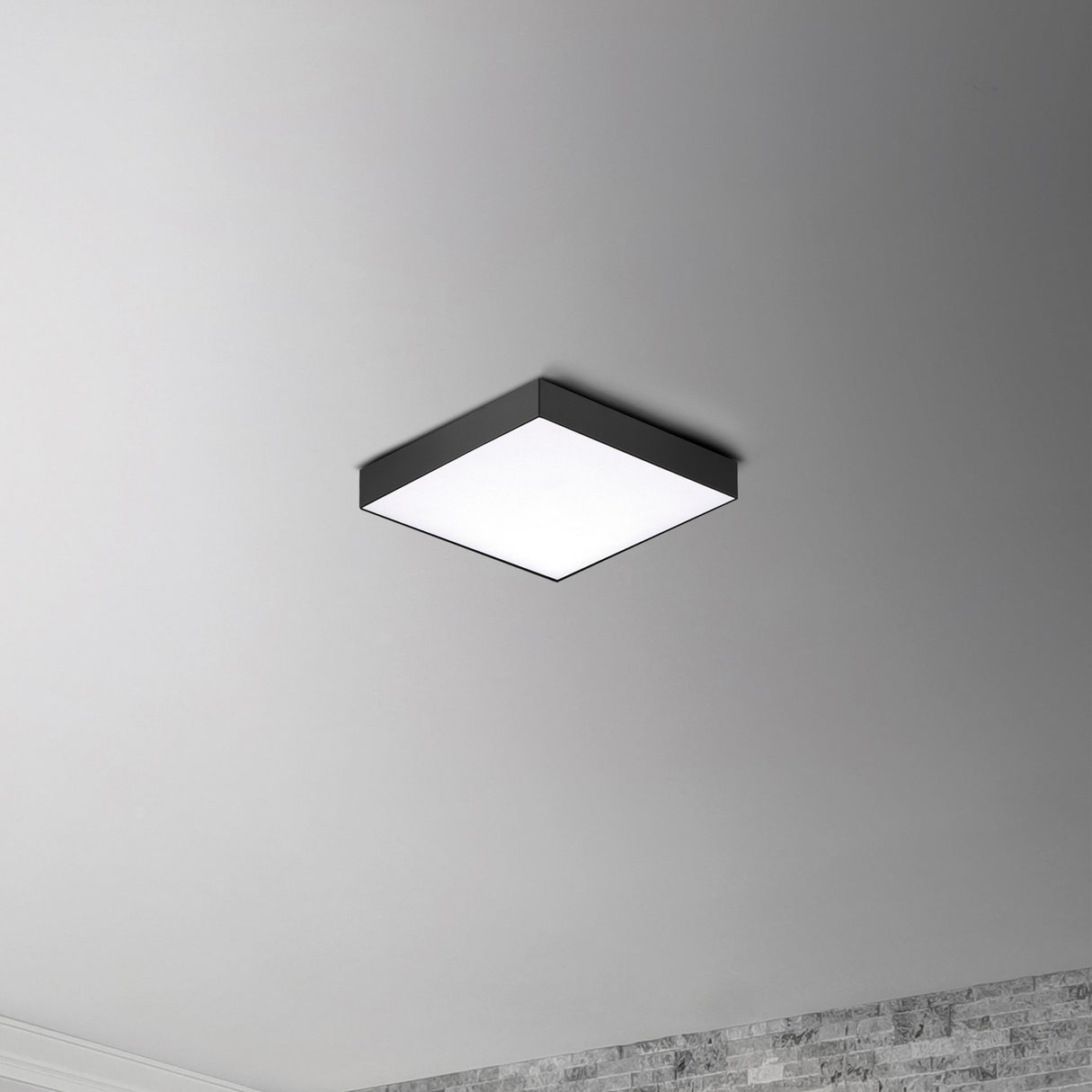 Maxim - 57665WTBK - LED Flush Mount - Trim - Black