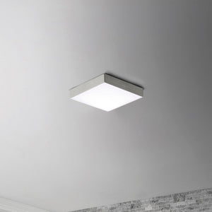 Maxim - 57665WTSN - LED Flush Mount - Trim - Satin Nickel