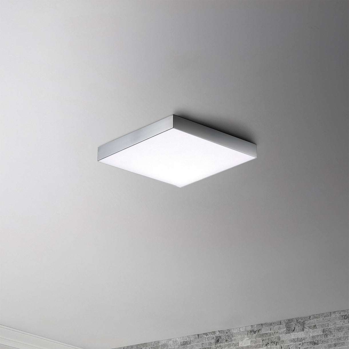 Maxim - 57667WTPC - LED Flush Mount - Trim - Polished Chrome