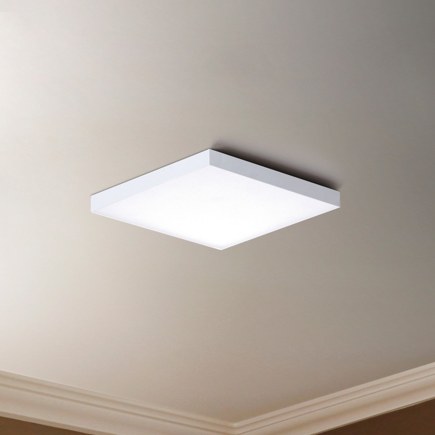 Maxim - 57668WTWT - LED Flush Mount - Trim - White