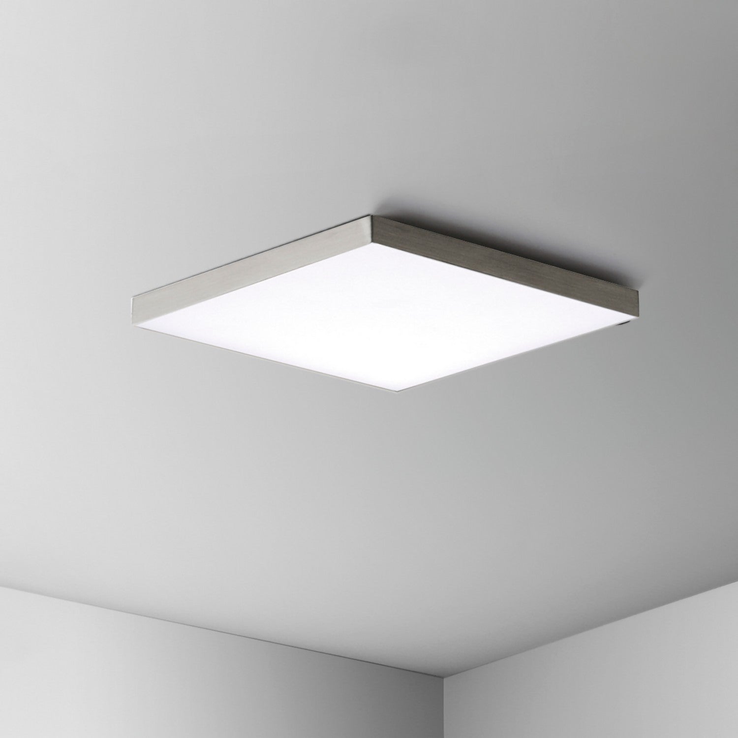 Maxim - 57669WTSN - LED Flush Mount - Trim - Satin Nickel
