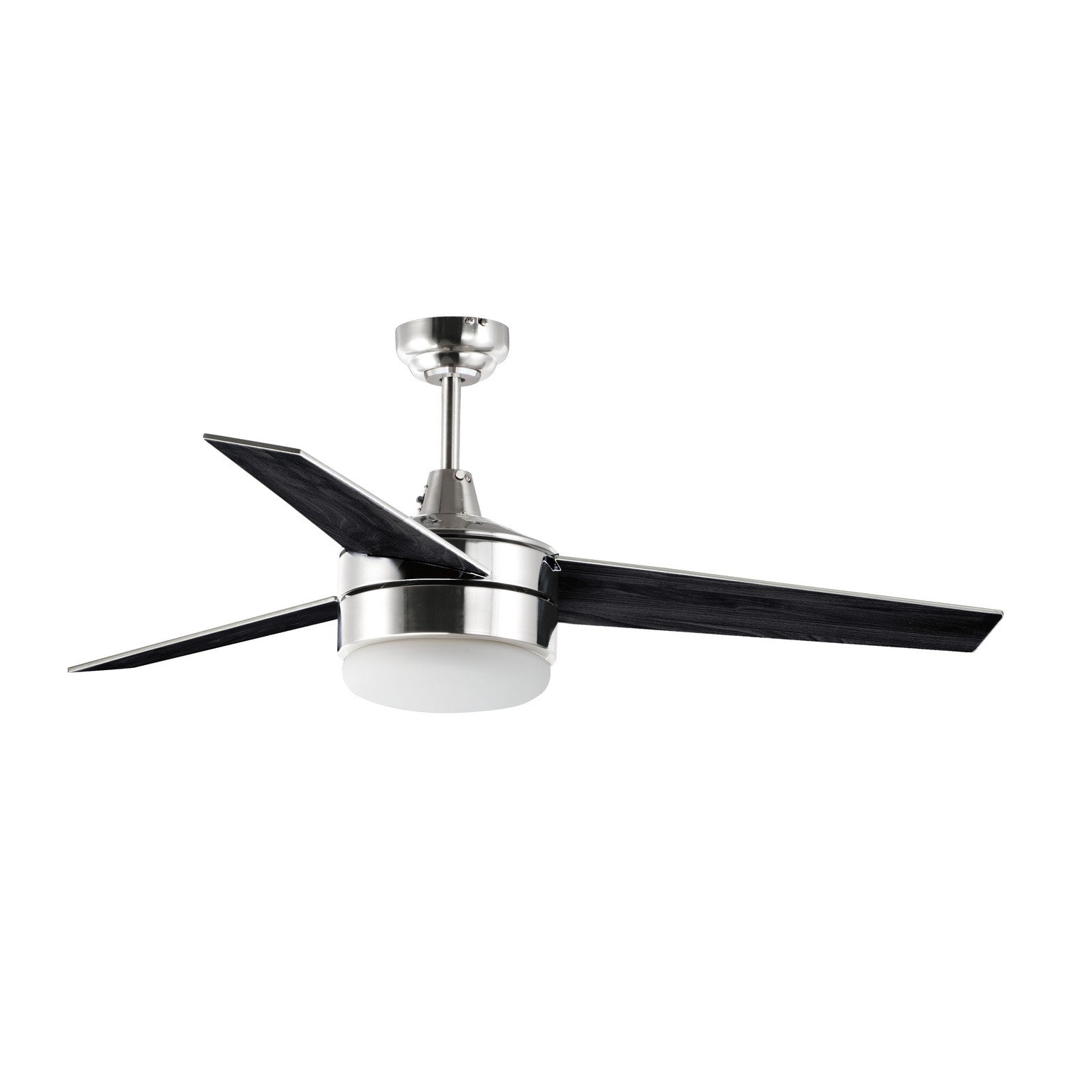 Maxim - 89909FTSNBK - 52"Ceiling Fan - Trio - Satin Nickel / Black