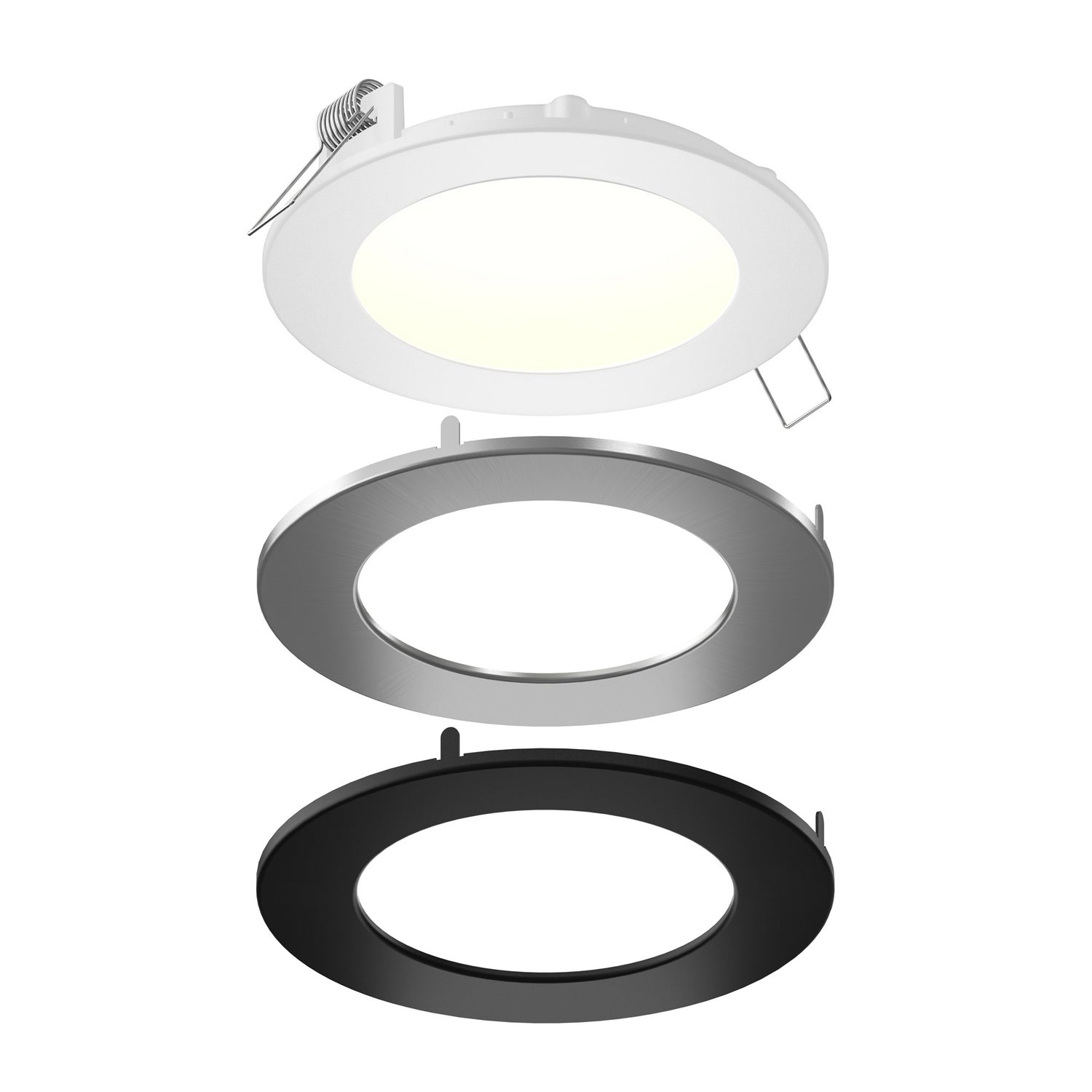 Dals - SPN6-CC-3T - LED Recessed Panel Light with Multi Trim - Multi