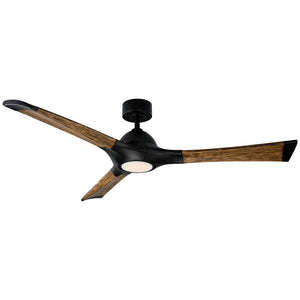 Modern Forms Fans - FR-W1814-60L35MBDK - 60" Ceiling Fan - Woody - Matte Black/Distressed Koa