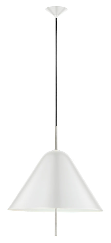 Stone Lighting - PD335MWHE124M - Three Light Pendant - Spin - Satin Nickel