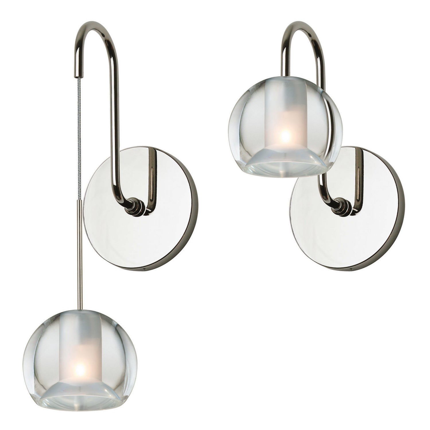 Stone Lighting - WS092FRPNX2 - Wall Sconce - Gracie - Polished Nickel