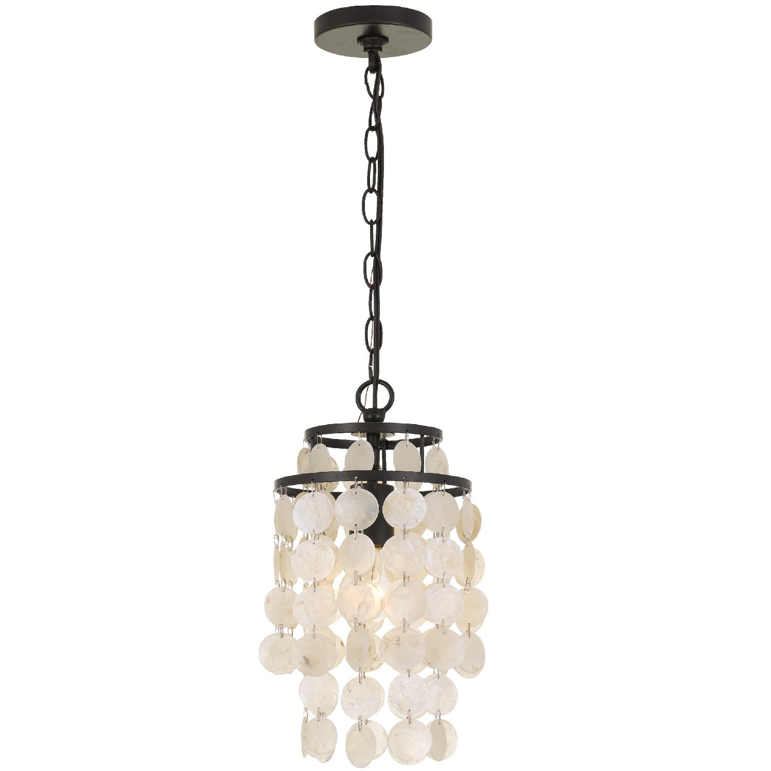 Crystorama - BRI-3000-DB - One Light Mini Chandelier - Brielle - Dark Bronze