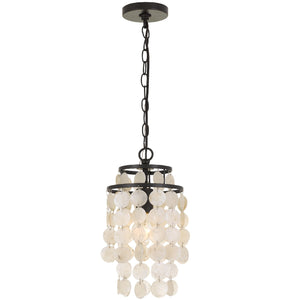 Crystorama - BRI-3000-DB - One Light Mini Chandelier - Brielle - Dark Bronze