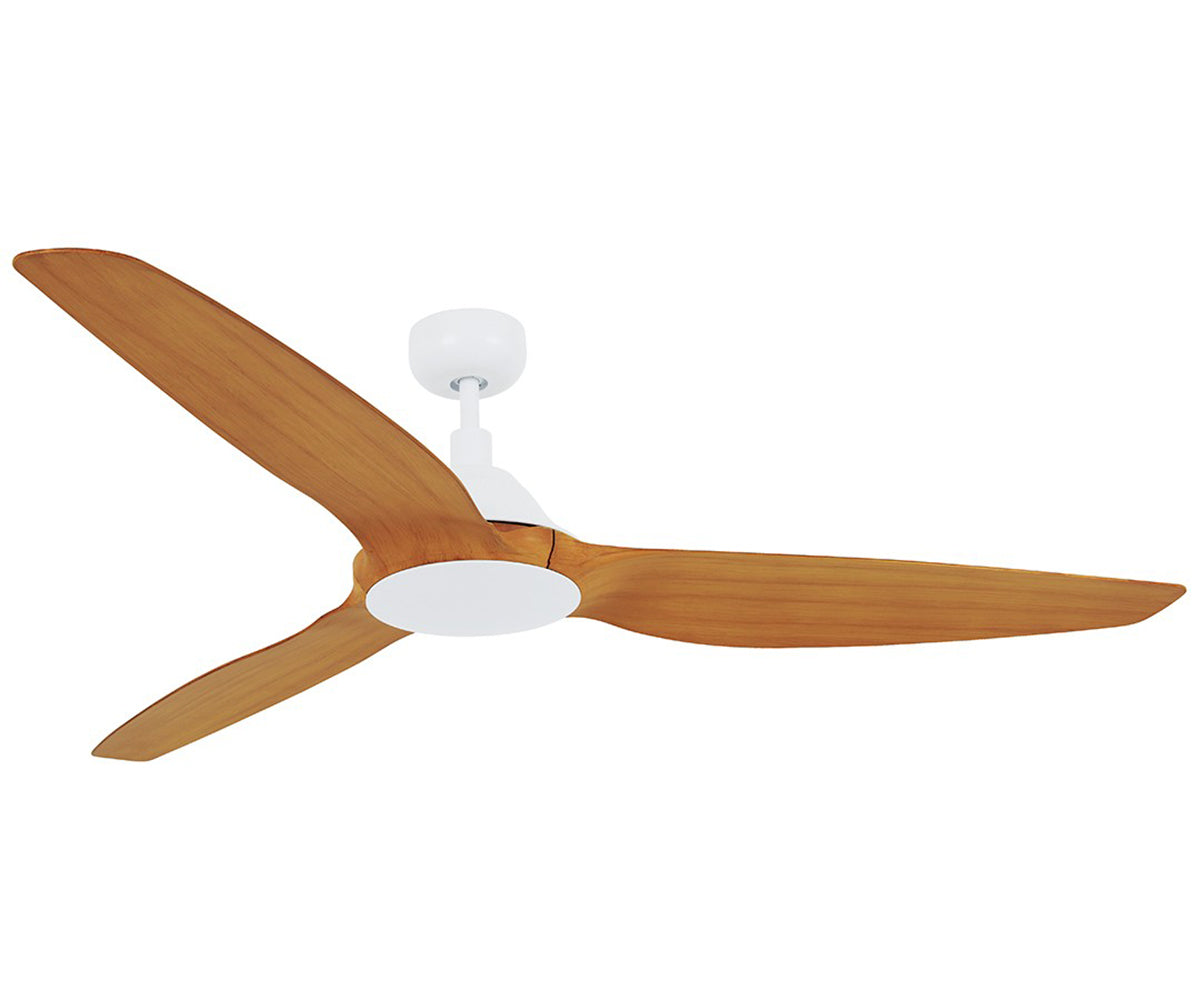 Beacon Lighting - 211011010 - 60"Ceiling Fan - Type A - White/Teak