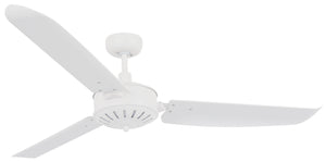 Beacon Lighting - 21101801 - 56"Ceiling Fan - Carolina - Antique White