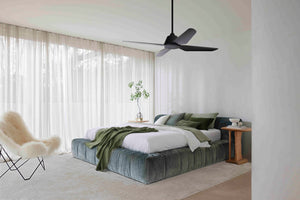 Beacon Lighting - 21299801 - 52``Ceiling Fan - Aria - Black