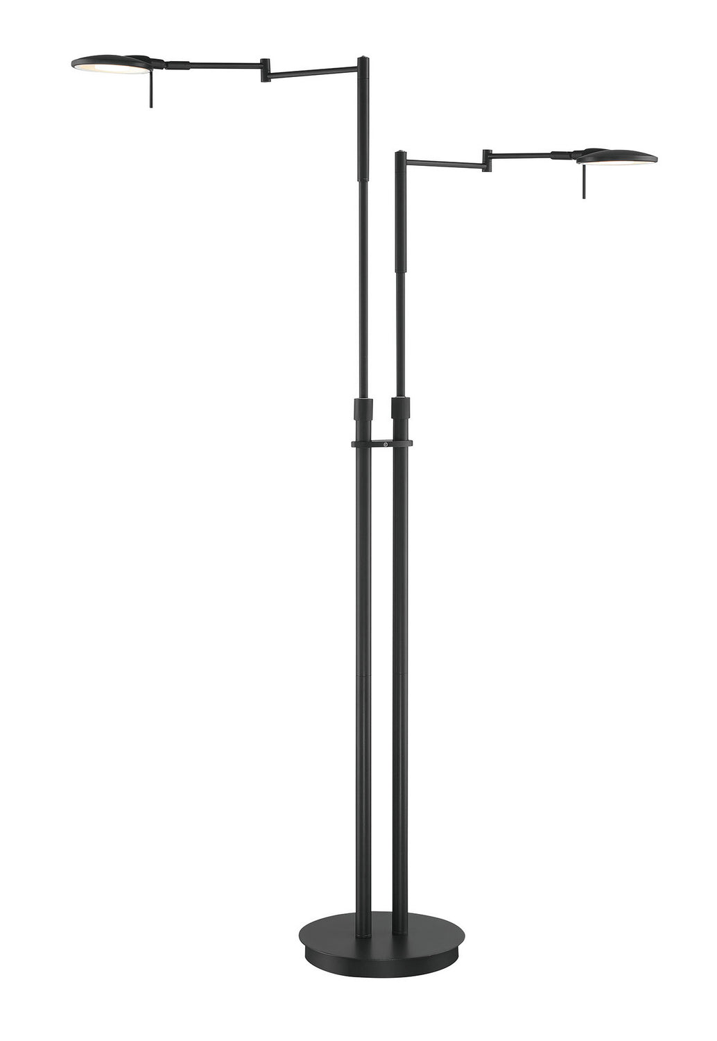 Arnsberg - 425810235 - LED Floor Lamp - Dessau - Museum Black