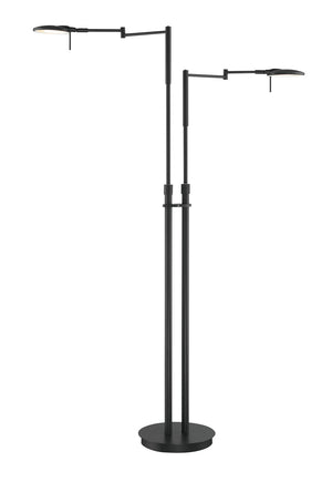 Arnsberg - 425810235 - LED Floor Lamp - Dessau - Museum Black