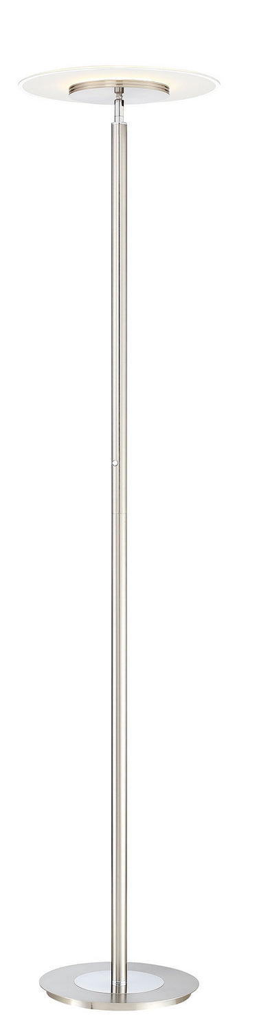 Arnsberg - 479110107 - LED Floor Lamp - Tampa - Satin Nickel