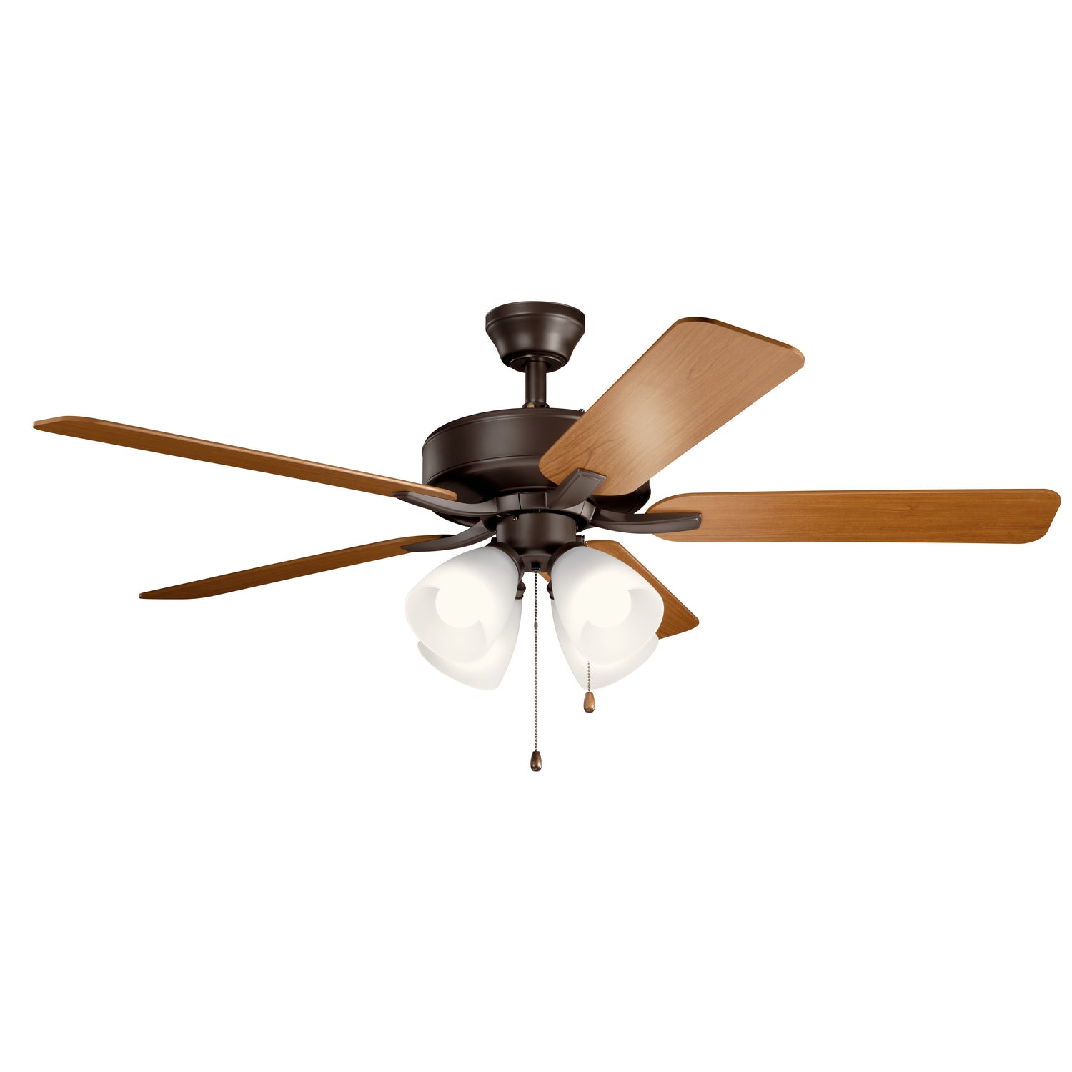 Kichler - 330016SNB - 52"Ceiling Fan - Basics Pro Premier - Satin Natural Bronze