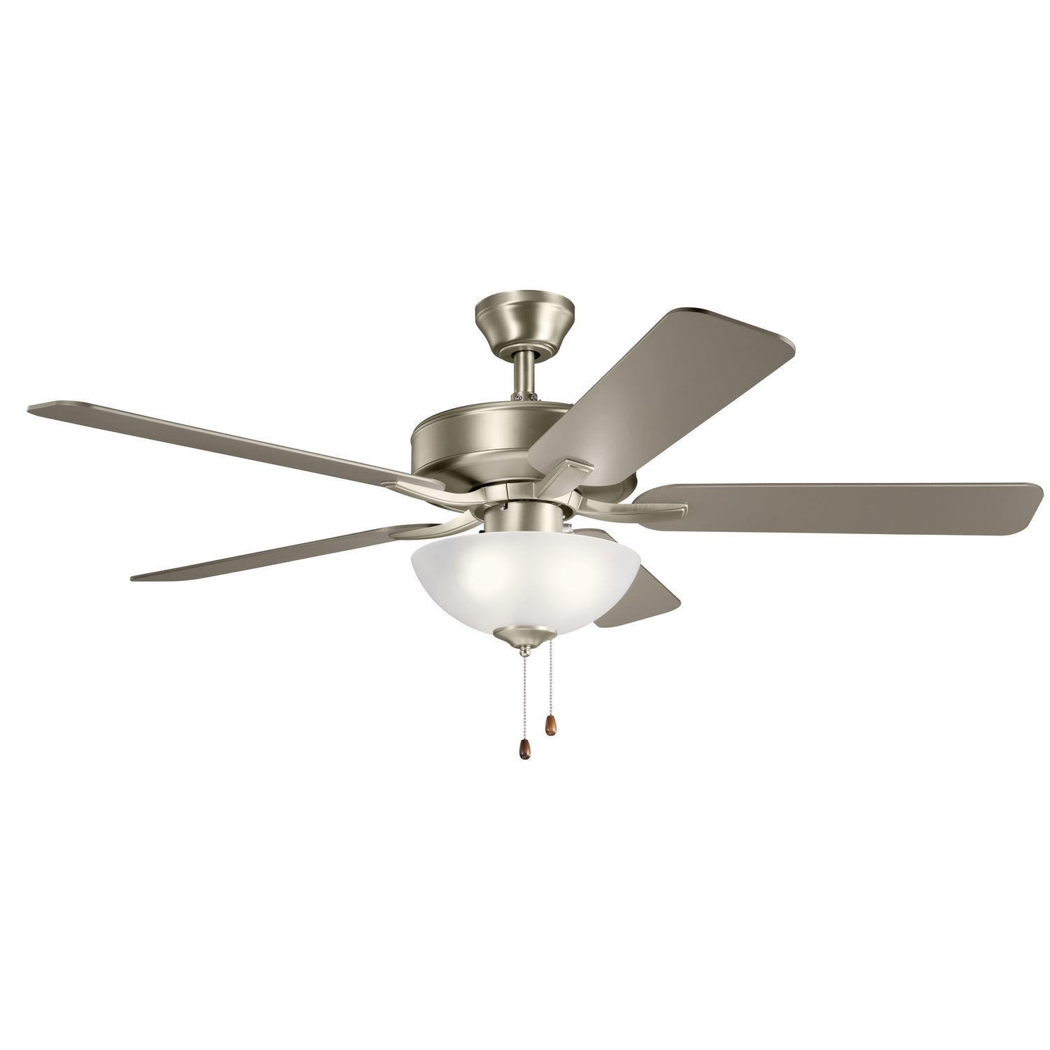 Kichler - 330017NI - 52"Ceiling Fan - Basics Pro Select - Brushed Nickel