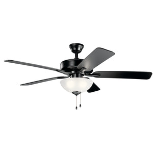 Kichler - 330017SBK - 52"Ceiling Fan - Basics Pro Select - Satin Black