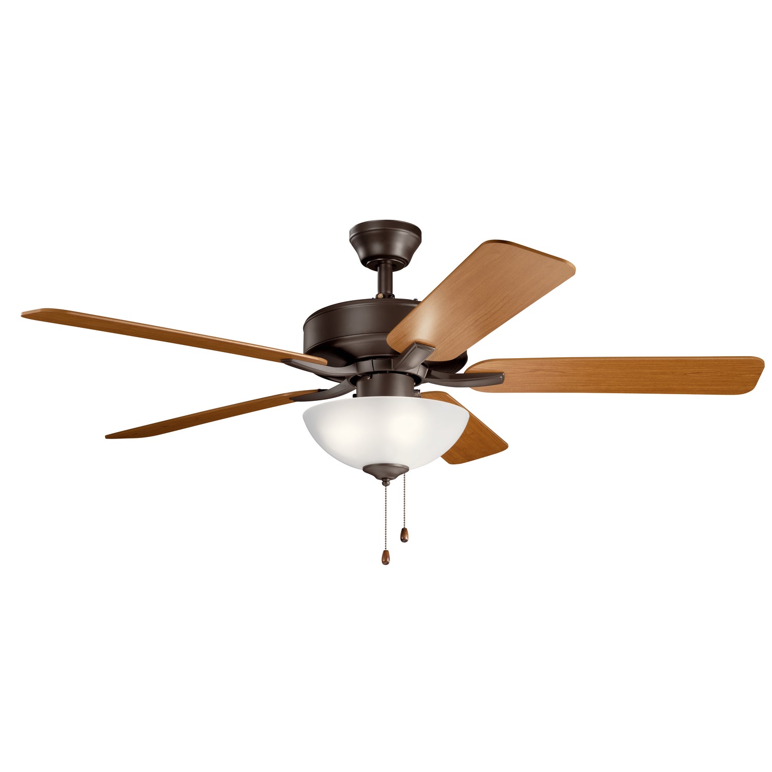 Kichler - 330017SNB - 52"Ceiling Fan - Basics Pro Select - Satin Natural Bronze