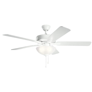 Kichler - 330017WH - 52"Ceiling Fan - Basics Pro Select - White