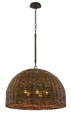 Troy Lighting - F6905-TBZ - Five Light Chandelier - Huxley - Tidepool Bronze