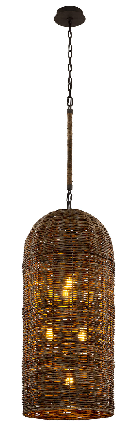 Troy Lighting - F6907-TBZ - Five Light Pendant - Huxley - Textured Bronze