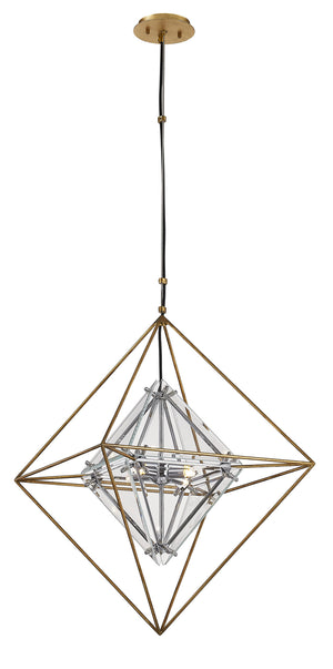 Troy Lighting - F7145 - Four Light Chandelier - Epic - Gold Leaf