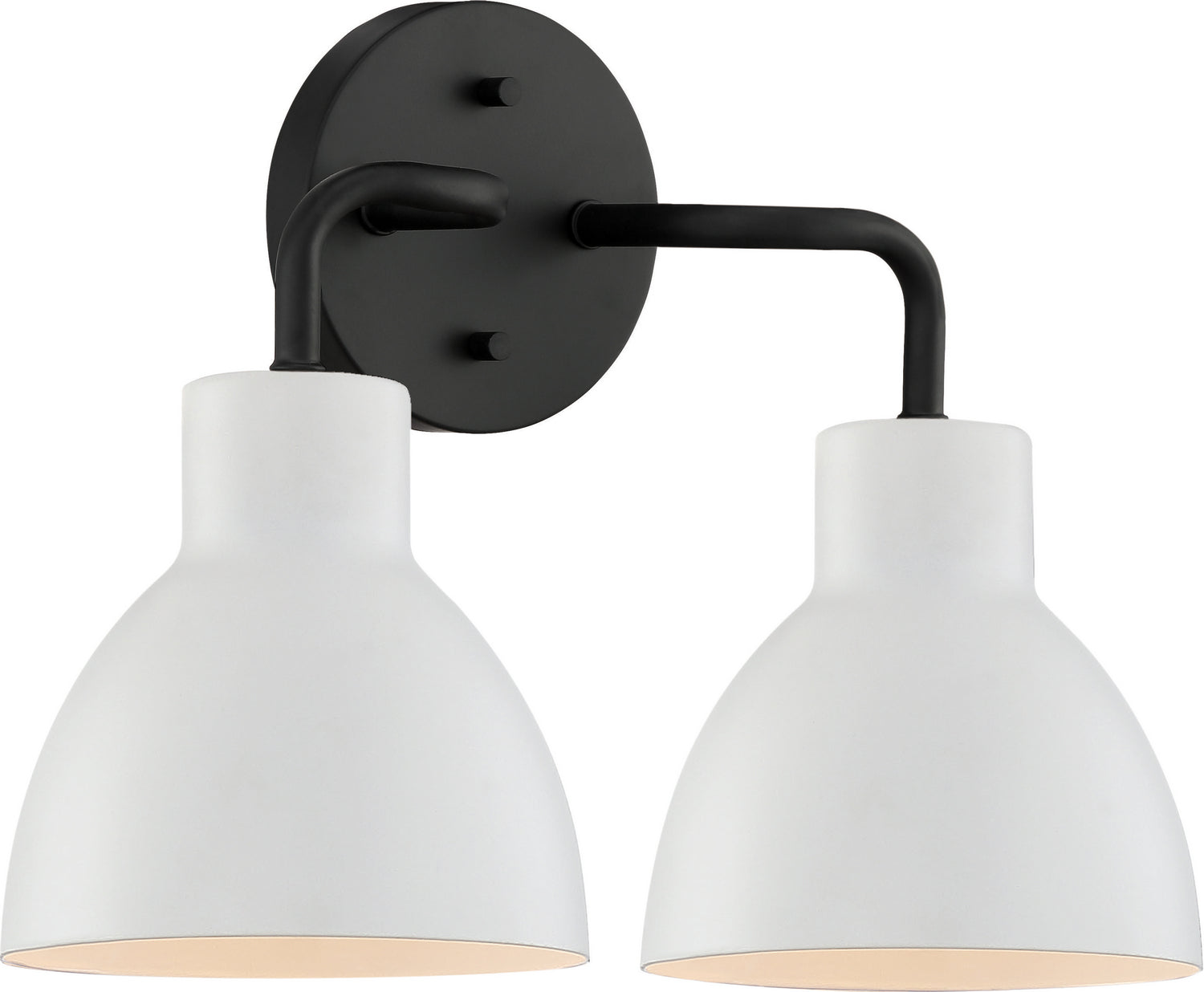 Nuvo Lighting - 60-6785 - Two Light Vanity - Sloan - Matte Black