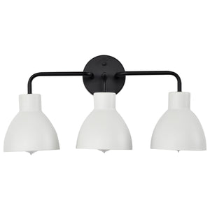 Nuvo Lighting - 60-6786 - Three Light Vanity - Sloan - Matte Black