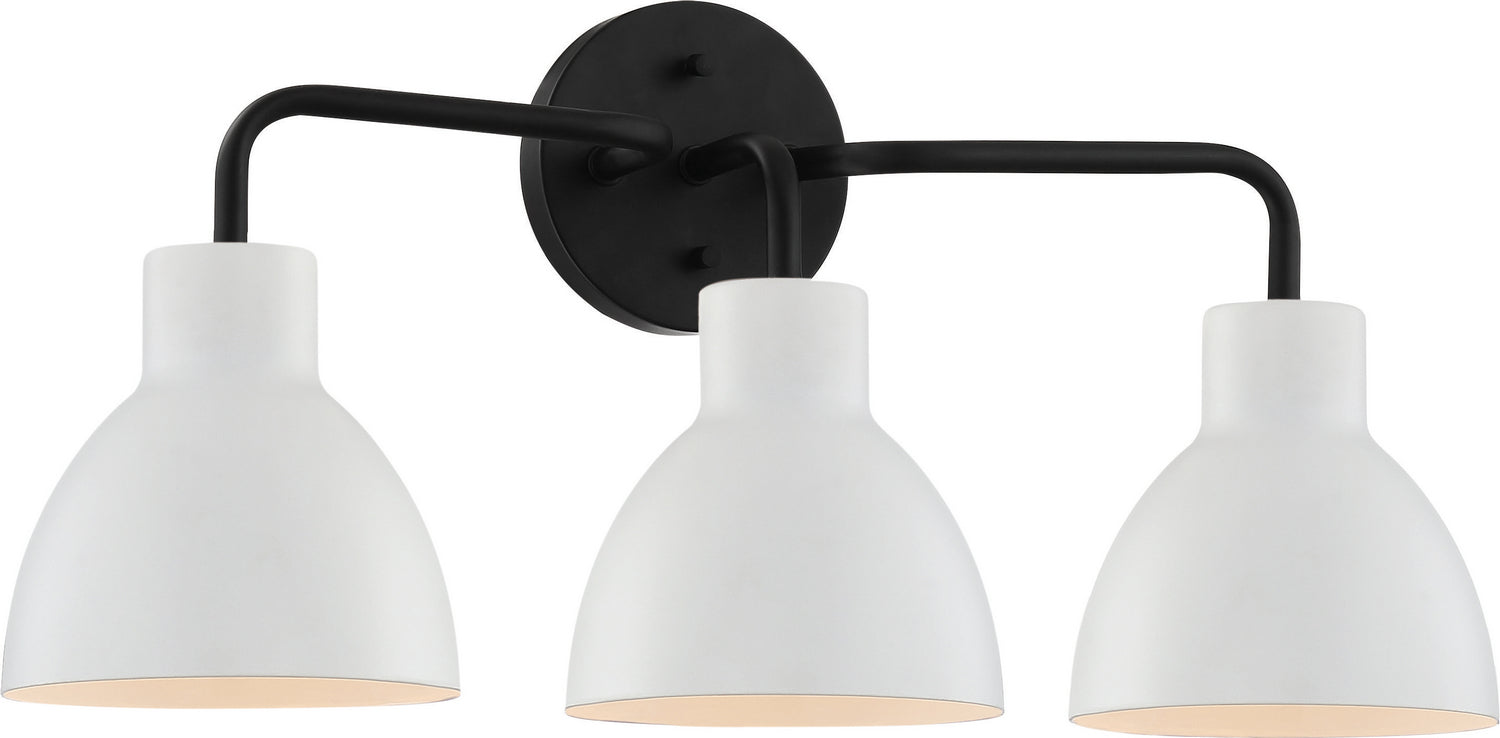 Nuvo Lighting - 60-6786 - Three Light Vanity - Sloan - Matte Black