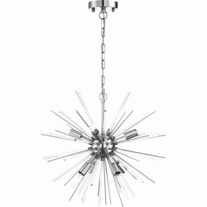 Nuvo Lighting - 60-6993 - Eight Light Chandelier - Cirrus - Polished Nickel