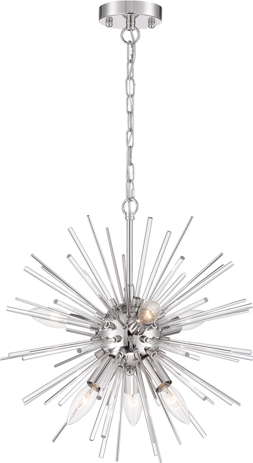 Nuvo Lighting - 60-6993 - Eight Light Chandelier - Cirrus - Polished Nickel