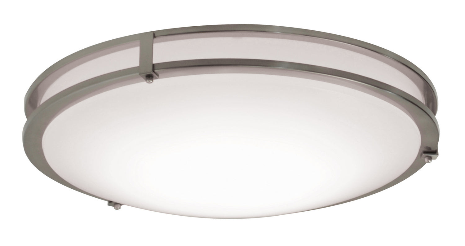 AFX Lighting - CAF243100LAJD1 - LED Flush Mount - Carlisle - Satin Nickel