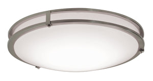 AFX Lighting - CAF243100LAJD1 - LED Flush Mount - Carlisle - Satin Nickel