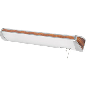 AFX Lighting - IDB325E8MH - Three Light Overbed - Ideal - Mahogany