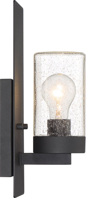 Nuvo Lighting - 60-6579 - One Light Wall Sconce - Indie - Textured Black